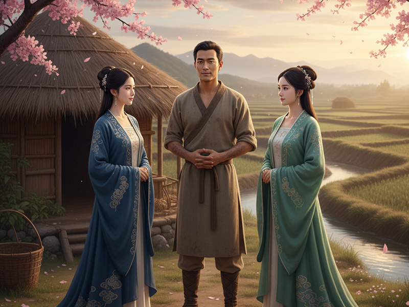 尧嫁二女于舜概念图