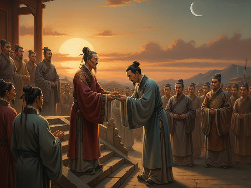 尧舜禅让概念图